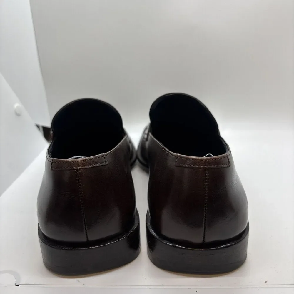 Salvatore Ferragamo Men's Dark Brown Penny Loafers - 9.5US / 8.5 Italy EE